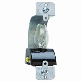 Pass & Seymour 2156 Lamp Holder, 4 W, 120 VAC, Incandescent Lamp