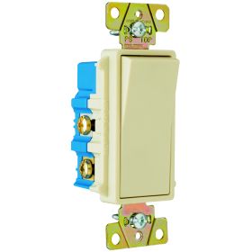 Pass & Seymour 2604-I 4-Way Decorator Switch, 120/277 VAC, 15 A, 4 W