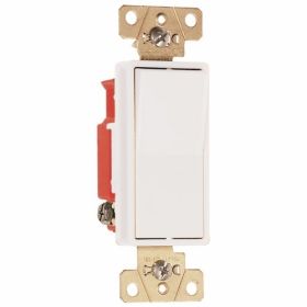 Pass & Seymour 2623-W 3-Way Decorator Switch 120/277 VAC 20 A