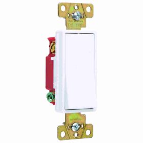 Pass & Seymour 2623-347W 3-Way Decorator Switch, 347 VAC, 20 A, 3 W