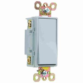 Pass & Seymour 2624-GRY 4-Way Decorator Switch, 120/277 VAC, 20 A, 4 W