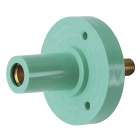 Pass & Seymour PSMFRSG 15 Series Cam Type Female Single Pole Receptacle, 600 VAC, 150 A, 8 to 2 AWG Wire, Threaded Stud, NEMA 3R/4