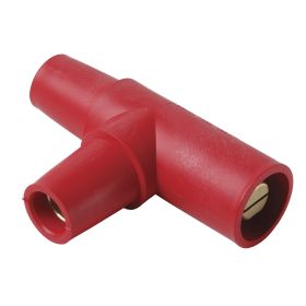 Pass & Seymour PSTTR 16 Series Cam-Type Tapping T Adapter, 600 VAC, 400 A, 2/0 to 4/0 AWG Wire, Male x Female x Female, Thermoplastic Elastomer Housing