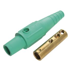 Pass & Seymour PS20-FBG 16 Series Cam Type Inline Connector, 600 VAC, 400 A, 2 to 2/0 AWG Wire, Female Connection, NEMA 3R/4