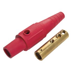 Pass & Seymour PS20-FBR 16 Series 1-Pole Cam Type Female In-Line Connector, 600 VAC, 400 A, 2 to 2/0 AWG Wire, NEMA 3R/4