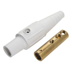 Pass & Seymour PS20-FBW 16 Series 1-Pole Cam Type Female In-Line Connector, 600 VAC, 400 A, 2 to 2/0 AWG Wire, NEMA 3R/4