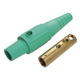 Pass & Seymour PS40-FBG 16 Series Cam Type Inline Connector, 600 VAC, 400 A, 2/0 to 4/0 AWG Wire, Female Connection, NEMA 3R/4