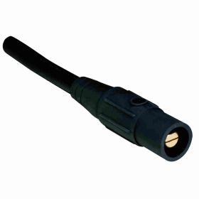 Pass & Seymour PS40-MBBK 16 Series Cam Type Inline Connector, 600 VAC, 400 A, 2/0 to 4/0 AWG Wire, Male Connection, NEMA 3R/4