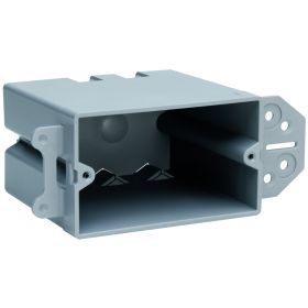 Pass & Seymour PH122-B Slater Stud Bracket Box With Offset Bracket, Steel/Thermoplastic, 22 cu-in, 1 Gang, 1 Outlet