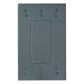 Pass & Seymour GASKET-3726 Decorator Multi-Use Weatherproof Box Gasket, 5.25 x 5 x 0.24 in, Cast Metal