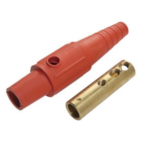 Pass & Seymour PS40FB-O 16 Series Cam Type Inline Connector, 600 VAC, 400 A, 2/0 to 4/0 AWG Wire, Female Connection, NEMA 3R/4