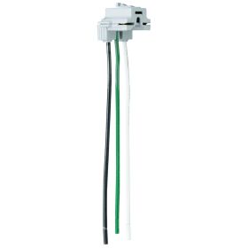 Pass & Seymour PlugTail PTRA6-SOL Right Angle Receptacle Connector, 14 to 12 AWG Solid Wire, Polycarbonate