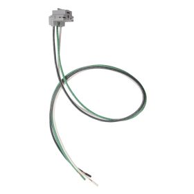 Pass & Seymour PTRA6-STRB25 PlugTail Right Angle PlugTail Connector, 12 AWG Stranded THHN Copper Wire, Polycarbonate