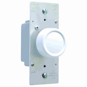 Pass & Seymour R603-PWV 3-Way Dimmer Switch With RFI Filtering, 120 VAC, 1 Pole, White