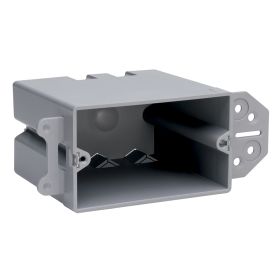 Pass & Seymour SH1-22-B Slater Stud Bracket Box With Quick Click, Plastic/Wood, 22 cu-in, 1 Gang, 1 Outlet