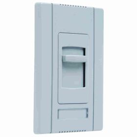 Pass & Seymour CDLV1100-GRY Titan CDLV Magnetic Narrow Low Voltage Dimmer, 120 VAC, 1 Pole, 3-Way Mode, Gray