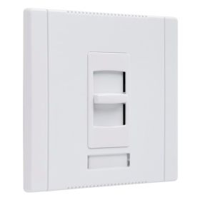 Pass & Seymour CDLV1600-W Titan CDLV Magnetic Wide Low Voltage Dimmer, 120 VAC, 1 Pole, 3-Way Mode, White