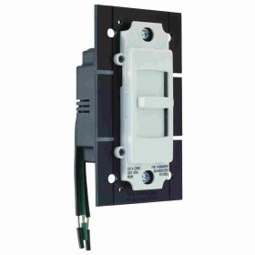 Pass & Seymour Dimmer Switch Titan Narrow Dimmer Switch, 120 VAC, 9 A, 1 Pole, 3-Way Mode, White