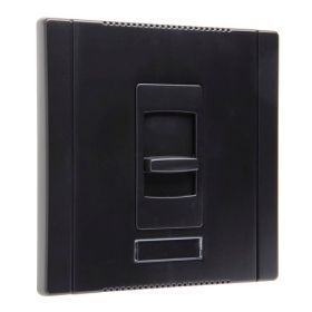 Pass & Seymour CD1600-BK Titan Wide Dimmer Switch, 120 VAC, 1 Pole, Slide-To-Off Operation Mode, Black