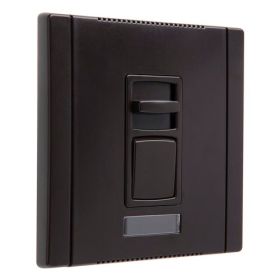 Pass & Seymour Dimmer Switch Titan Preset Wide Dimmer Switch, 120 VAC, 1 Pole, 3-Way Mode, Brown