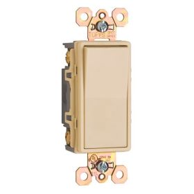 Pass & Seymour 2628-I 4-Way Illuminated Decorator Switch, 120 VAC, 20 A, TP