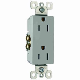 Pass & Seymour radiant 885TRGRY radiant Tamper-Resistant Outlet Gray