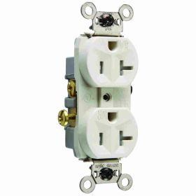 Pass & Seymour WR20TRLA 20A 125V Commercial Grade Tamper-Resistant Weather-Resistant Duplex Receptacle Light Almond