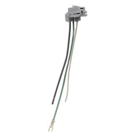 Pass & Seymour PTRA6-SOLG PlugTail Right Angle PlugTail Connector With Ground Screw, 12 AWG Solid THHN Copper Wire, Polycarbonate