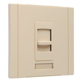 Pass & Seymour CDFB7277-I Titan 2-Wire Electronic Wide Dimmer Switch, 277 VAC, 7 A, 1 Pole, Slide-To-Off Operation Mode, Ivory