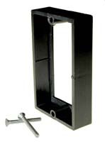 Gadget 10006 3/4 In. Single-Gang Wall Box Extender Black