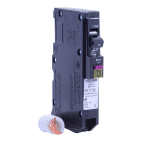 SQD QO115DF 15A 1P AF/GF 120V 10KA PLUG-ON PIG QO BREAKER