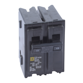 Square D HOM215 15A 2-Pole 120/240V 10kA Plug-On HOM Circuit Breaker