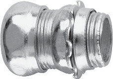 Crouse-Hinds 657 3 In. EMT Compression Connector Steel