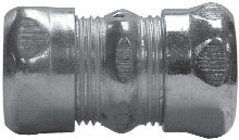 Crouse-Hinds 664 1-1/2 In. EMT Compression Coupling Steel