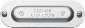 Crouse-Hinds 650 2 In. Conduit Body Cover Die Cast Aluminum