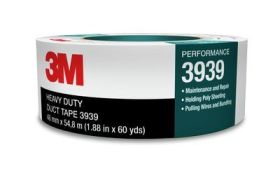 3M 3939 Heavy Duty Duct Tape 48 mm W x 54.8 m L Silver