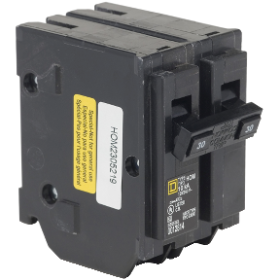 Square D HOM230 30A 2-Pole 120/240V 10kA Plug-On HOM Circuit Breaker