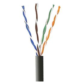 Southwire 96294-06-08 Direct Burial Cat 5e Data Cable (4 Pair) 24 AWG Bare Solid Copper Conductors Sunlight Resistant 1000