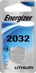 BATTERY ECR2032BP LITHIUM COIN CELL