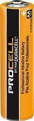 Duracell PC1500TC24 Procell Size AA Alkaline Battery 24/BX