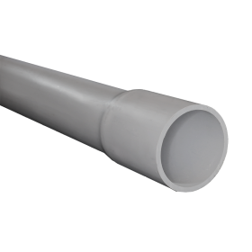 1/2 In. Schedule 40 Rigid PVC Non-Metallic Conduit 10 Ft. Lengths With Bell End (Lift = 6000 Ft.)