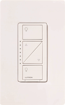 Lutron PD-6WCL-IV Caseta Wireless In-Wall Dimmer with Clear Connect RF Technology 600W 120VAC Ivory