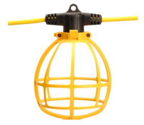 Southwire 7145SW 100 Ft. String Light 150 Watt With Plastic Cages