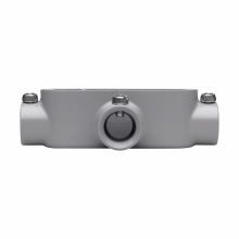 Crouse-Hinds Condulet SnapPack T25 CGN Type T Conduit Body With Traditional Cover Neoprene Gasket 3/4 in Hub 5 7.3 cu-in Die Cast