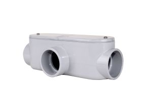 Kraloy 078181 T20 Type T Conduit Body 2 in Hub 63 cu-in PVC