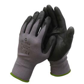 Eclipse 902-622 Nitrile-Coated Work Gloves Extra Large Abrasion Cut Tear and Puncture Resistant