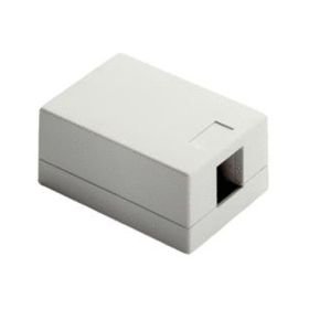 Pass & Seymour On-Q WP3501WH Surface Mount Box 1-Port White