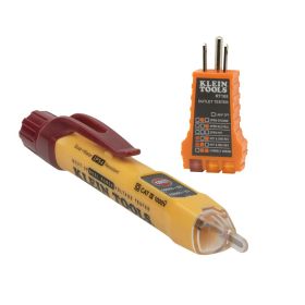 NCVT2PKIT Dual Range Non-Contact Voltage Tester with Receptacle Tester