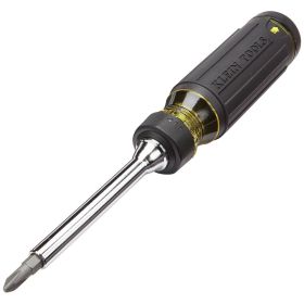 Klein 32305 Multi-Bit Screwdriver Steel Shank 8 in