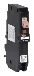 Cutler-Hammer CHFP120GF 20A 1-Pole GFCI 5mA 120/240V 10kA Plug-On Neutral Circuit Breaker with Trip Flag